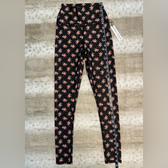 NWT💕ALICE + OLIVIA Aaron High-Rise Leggings Size XS - Picture 10 of 14